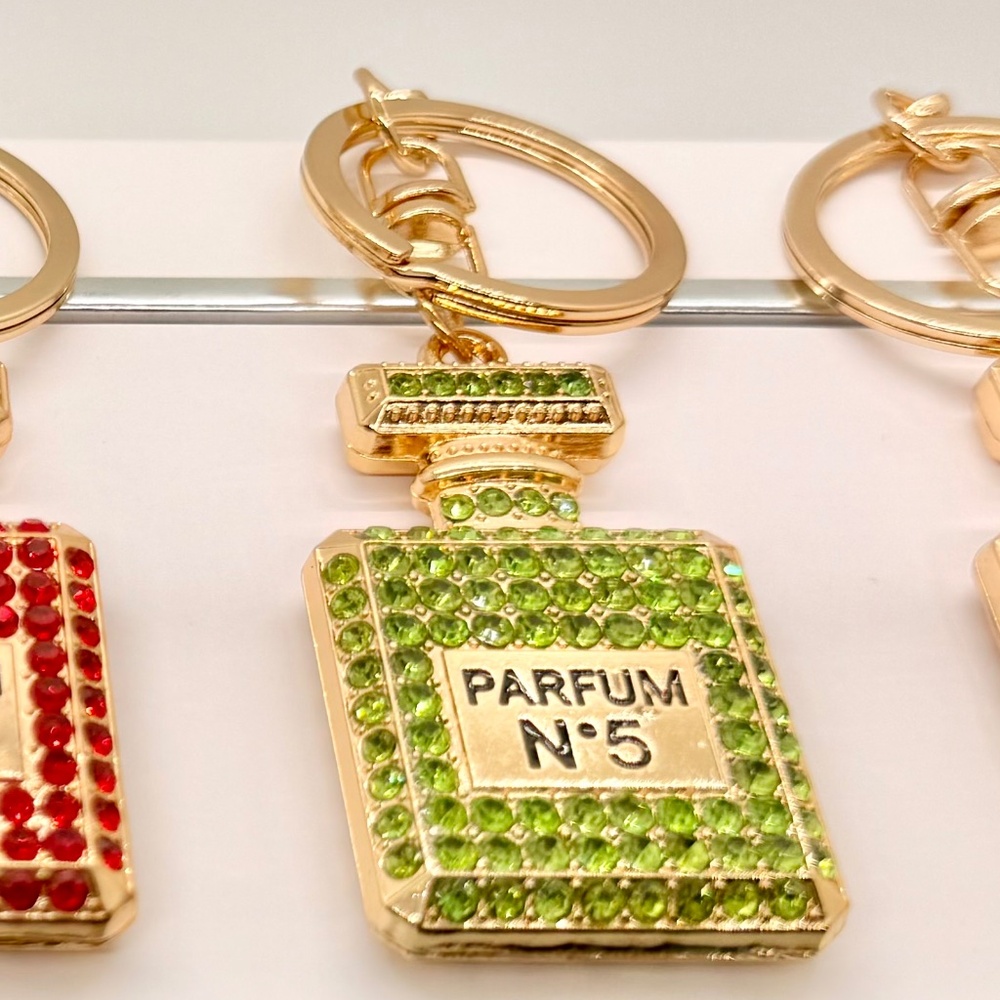 Parfum No 5 Purse Charm / Key Chain
